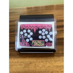 1989 Topps Nintendo Double Dragon D.D. Screen 5 Scratch Off Card UNSCRATCHED